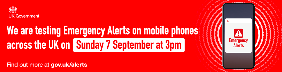 Emergency alert: UK wide test