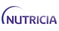 Nutricia logo with the word "NUTRICIA" in bold purple letters and a curved line arching over the first letter. - on localmedic