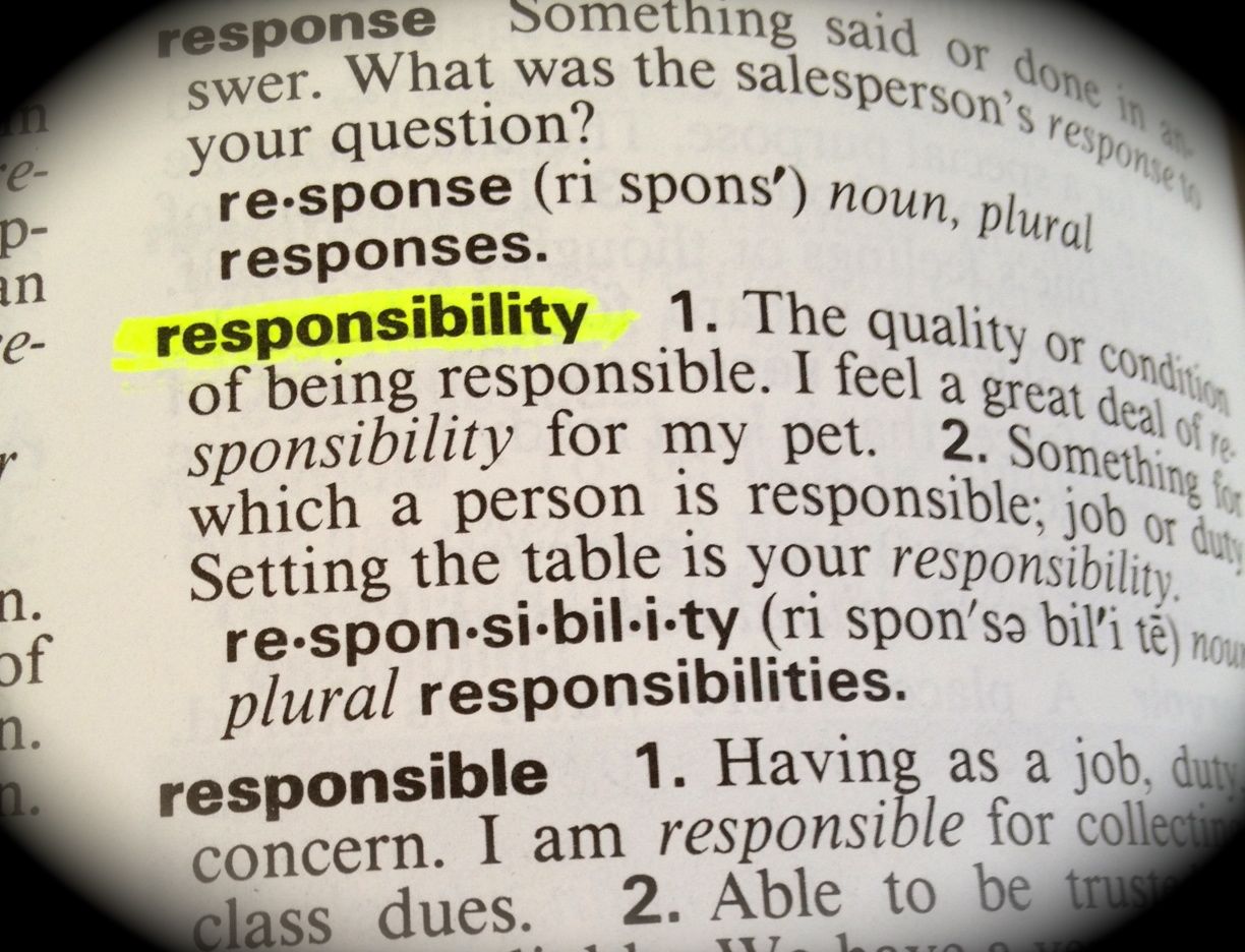 Role, responsibilities, consent and duty of care